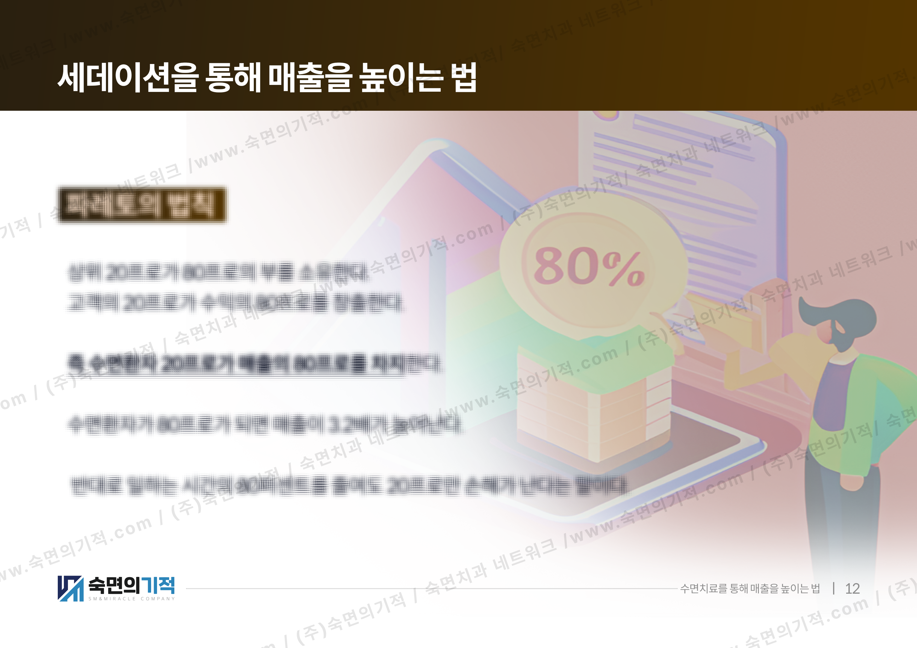 세데이션을 통해 매출을 높이는 법